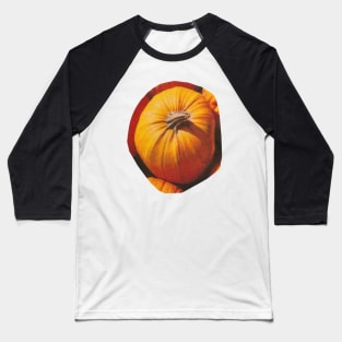 Pumpkin Photo Baseball T-Shirt